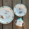 Mumin | Barnservis i tre delar med pipmugg