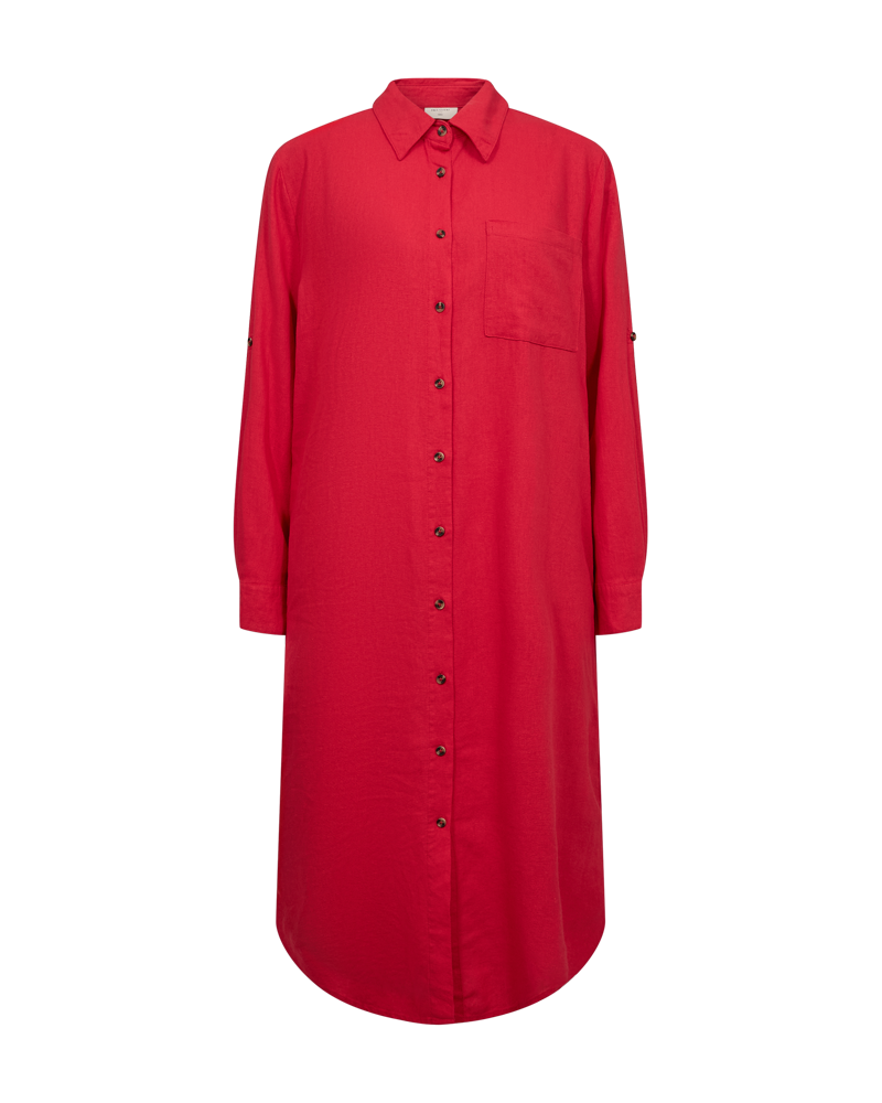 Linneklänning | FQ-Lava-SH-DR | True Red