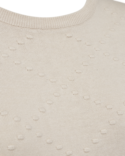 Kortärmad Tröja | FQ-Dodo Pullover | Moonbeam