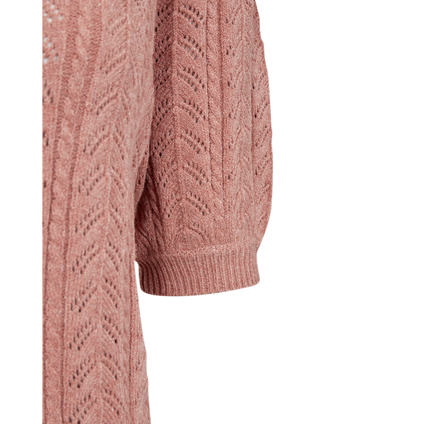 Stickad T-shirt | FQ-Clarry | Rosa