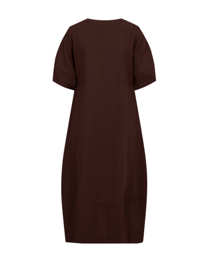 Klänning | FQ-LAVA | Brun
