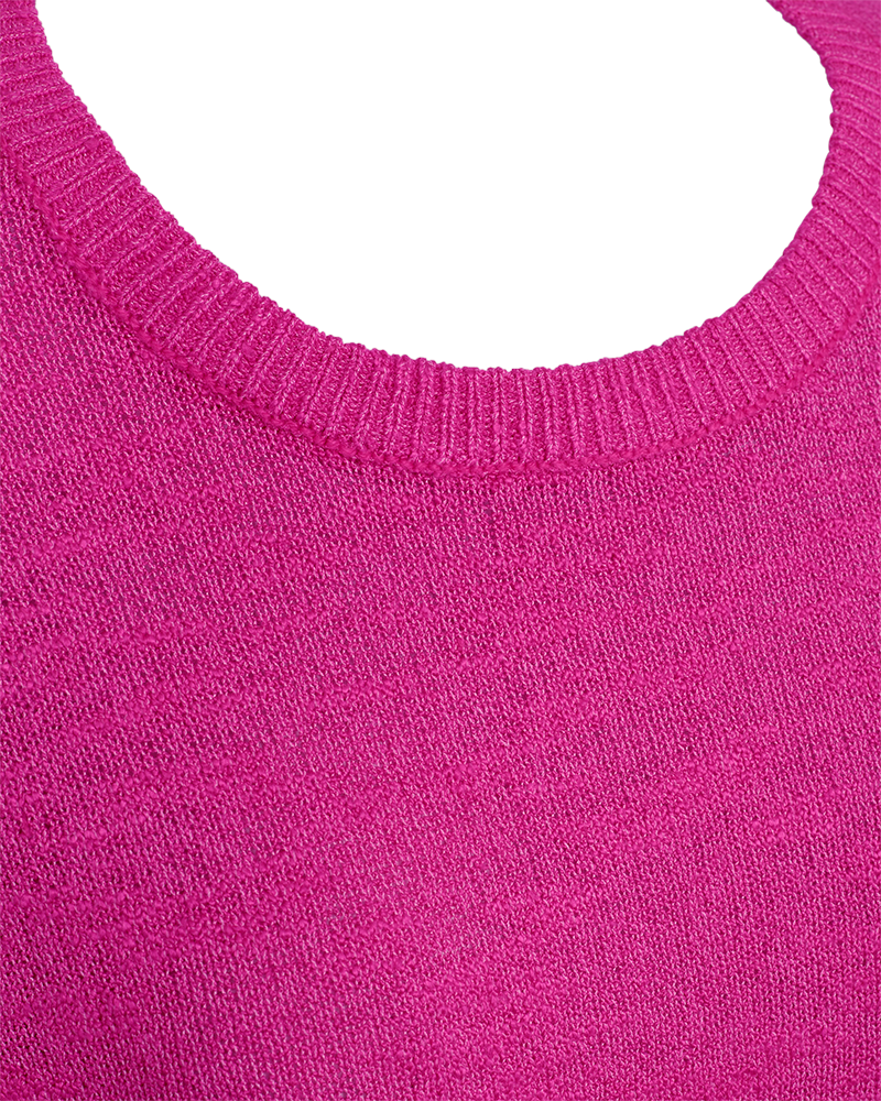 Stickad tröja | FQ-Vicki | Cerise