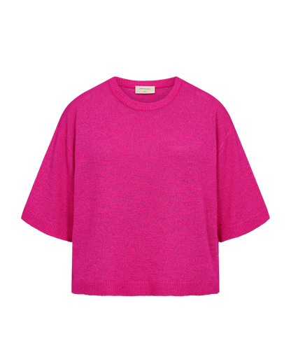 Stickad tröja | FQ-Vicki | Cerise