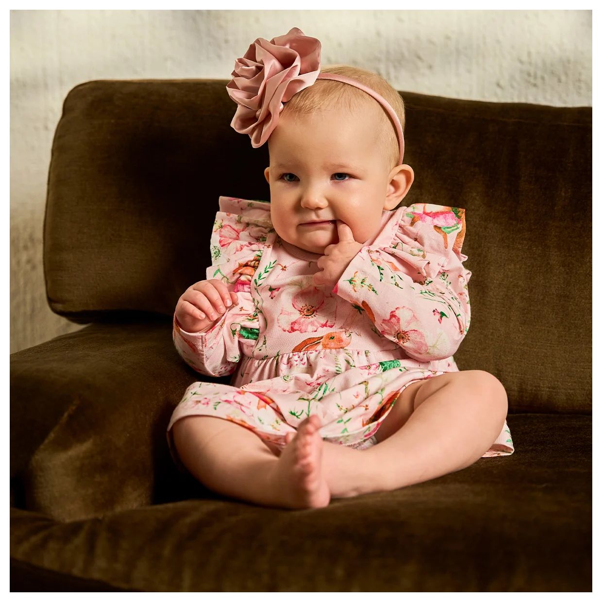 Bodyklänning | Skogsdjur | Rosa