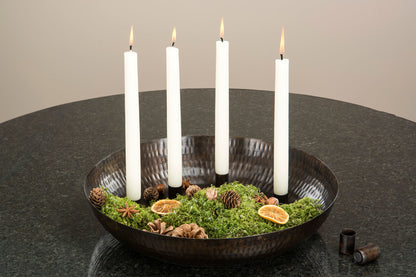 Ljushållare med magnetbotten | Brun